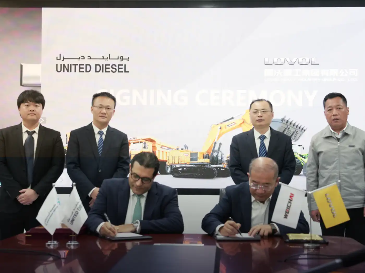 United Diesel ajoute Lovol à son portefeuille d'équipements de construction