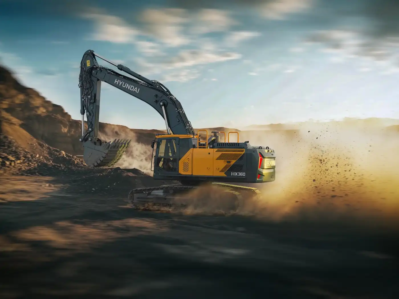 Hyundai To Debut Next-Generation HX Excavators 