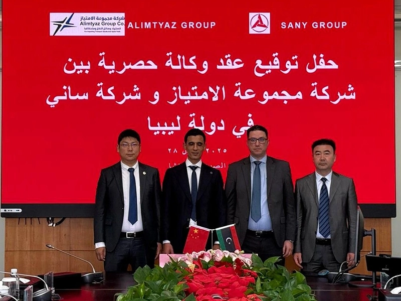SANY Enters Libyan Market With Al Imtiyaz Group As Official Dealer