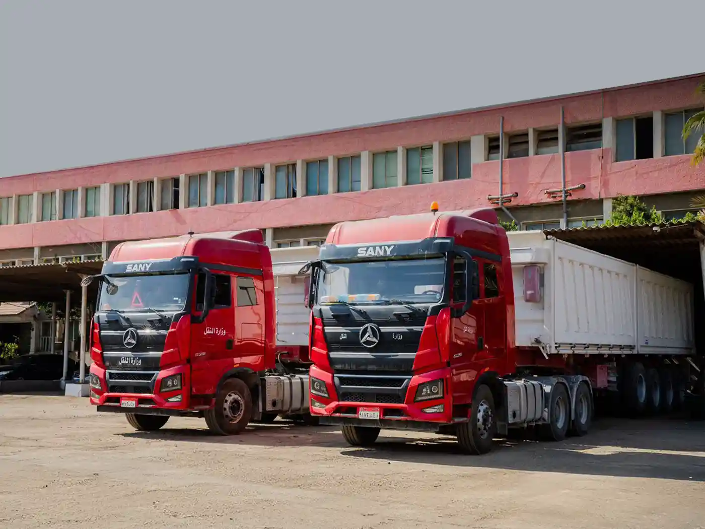 Elsewedy Machinery Delivers 50 SANY Heavy-Duty Trucks 