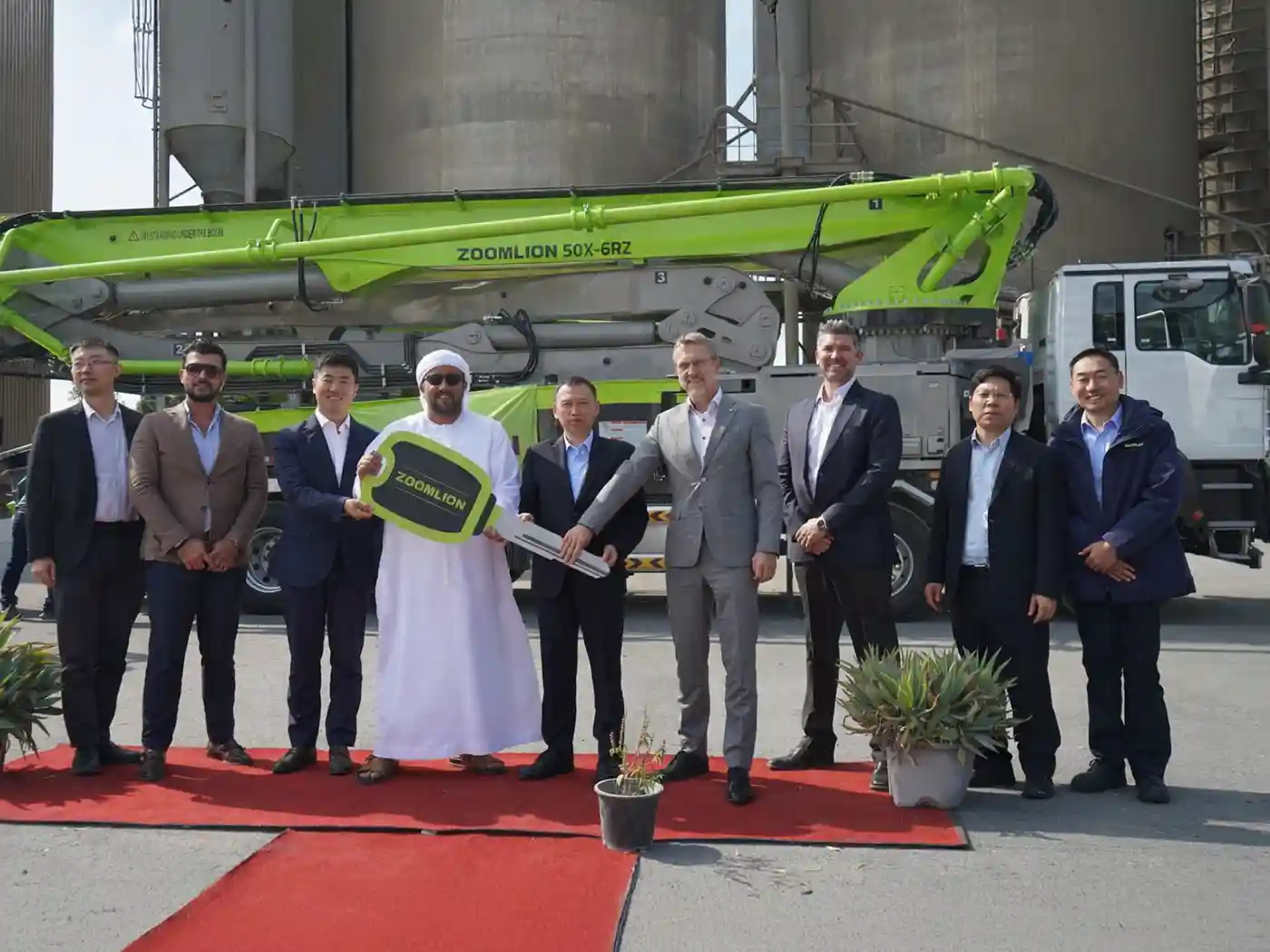 ALAS Emirates Ready Mix Boosts Fleet With Zoomlion Units