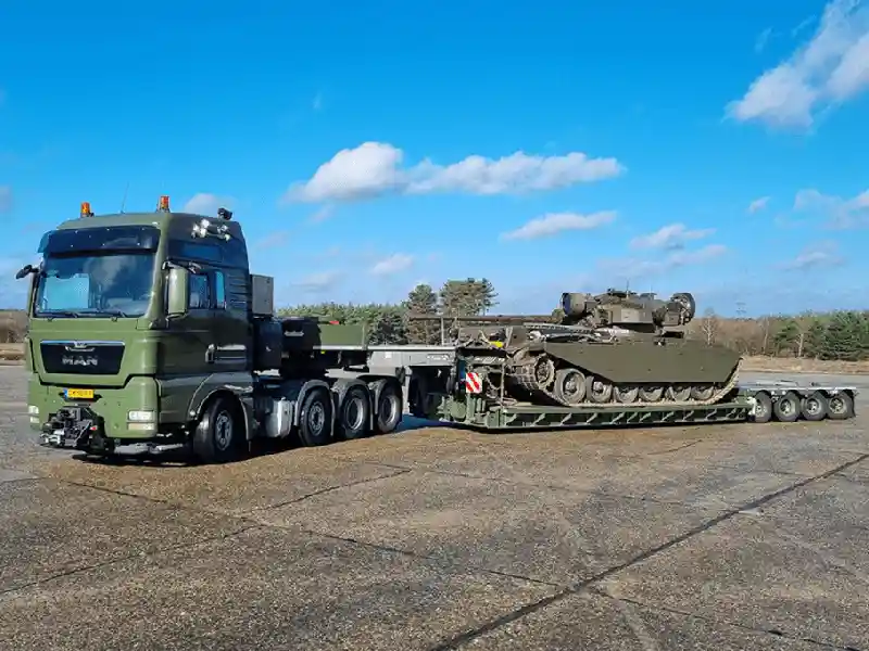 Nooteboom and Rheinmetall Partner on Military Heavy Transport Trailers