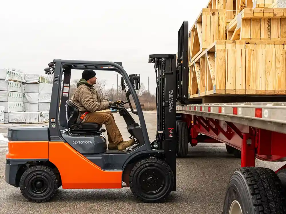Toyota Launches Diesel Pneumatic Forklift For Heavy-Duty Applications