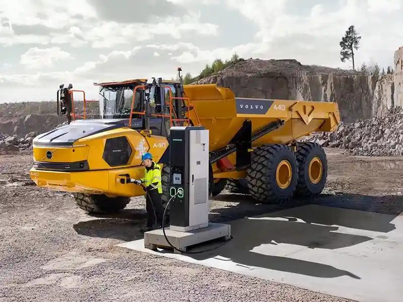 Volvo CE Launches Production Of Large Electric Articulated Haulers
