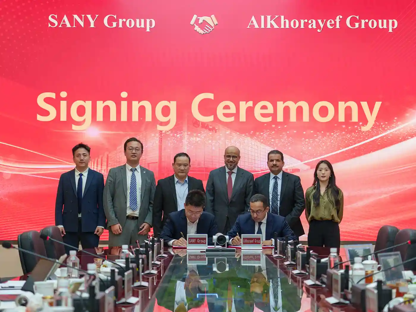 SANY Truck Signs Saudi Partnership With Alkhorayef Commercial Company