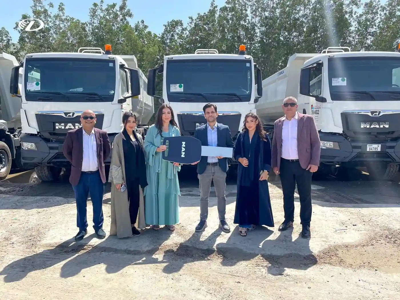 United Motors Delivers 35 MAN Trucks To Wade Adams In Dubai