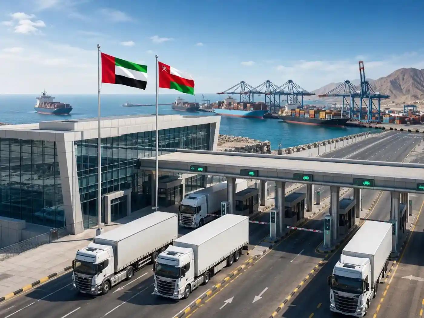 Sharjah Launches New Logistics Corridor Linking UAE And Oman Ports