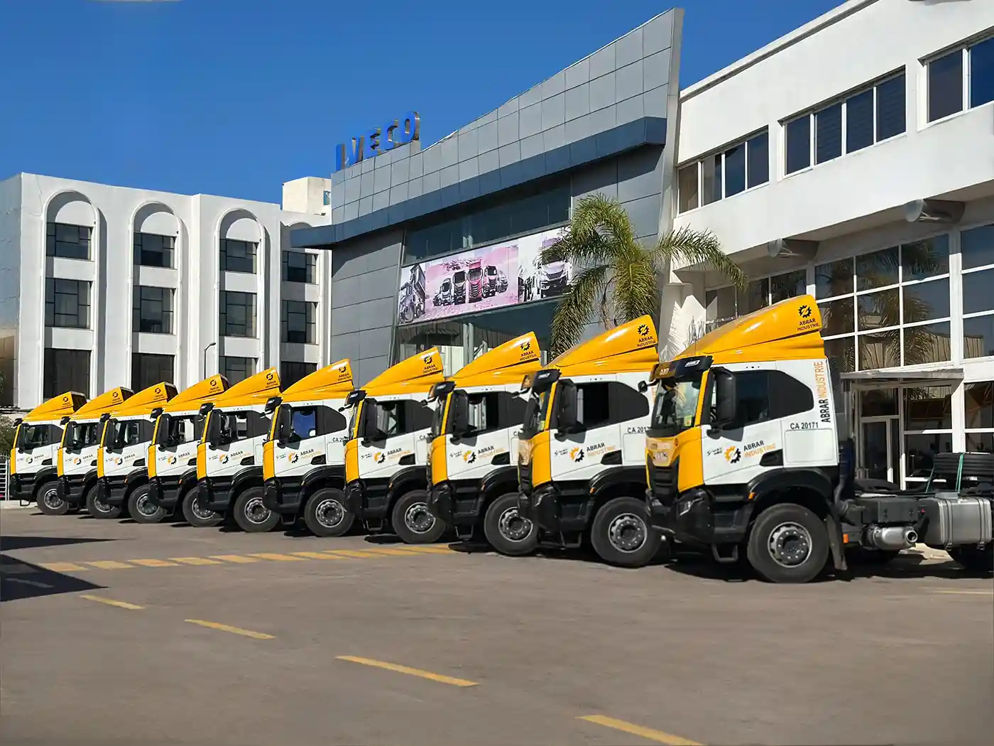 IVECO And Atlas Véhicules Industries Group Supplies 50 IVECO S-Way Units To Abrar Industries Company In Morocco