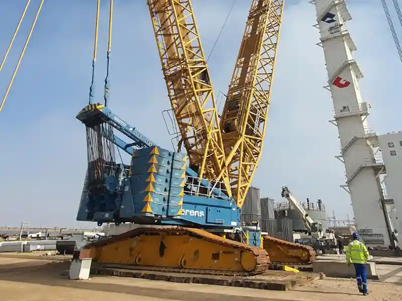 Sarens Completes Heavy Lift Steel Plant Upgrade In Iraq