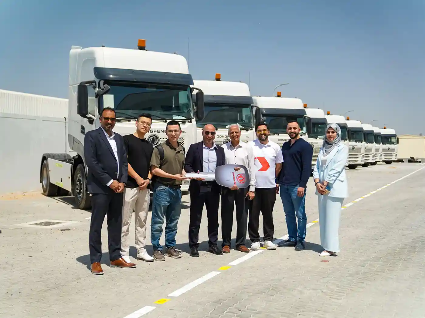 Al Masaood Delivers Dongfeng Tractor Heads For GCC Transport Operations