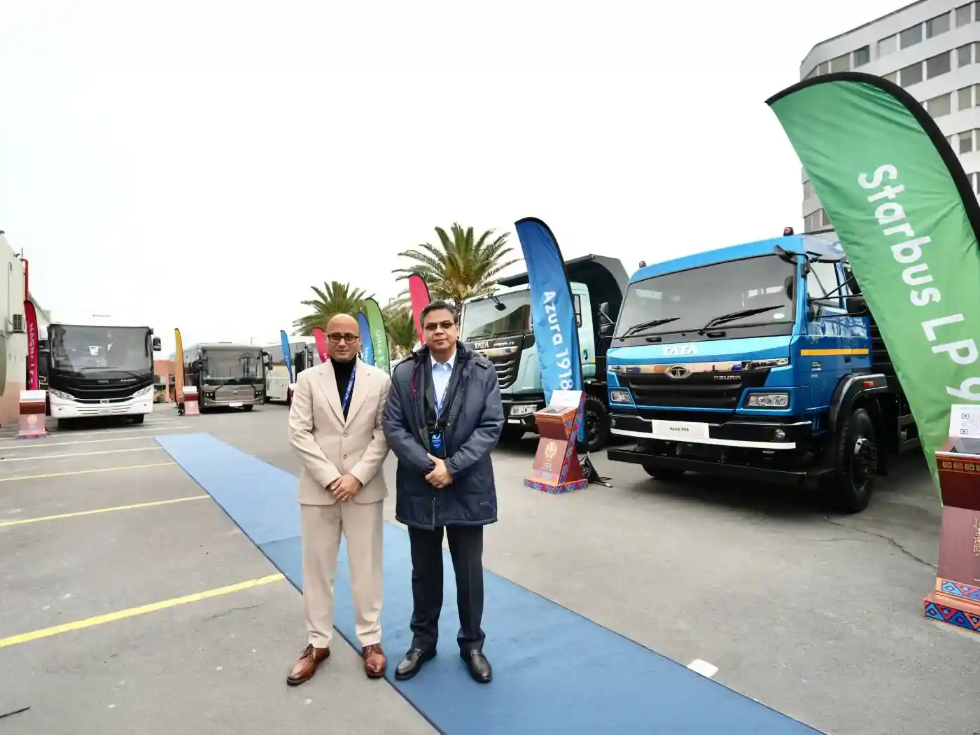 Tata Motors Showcases EV Trucks And Buses In South Africa