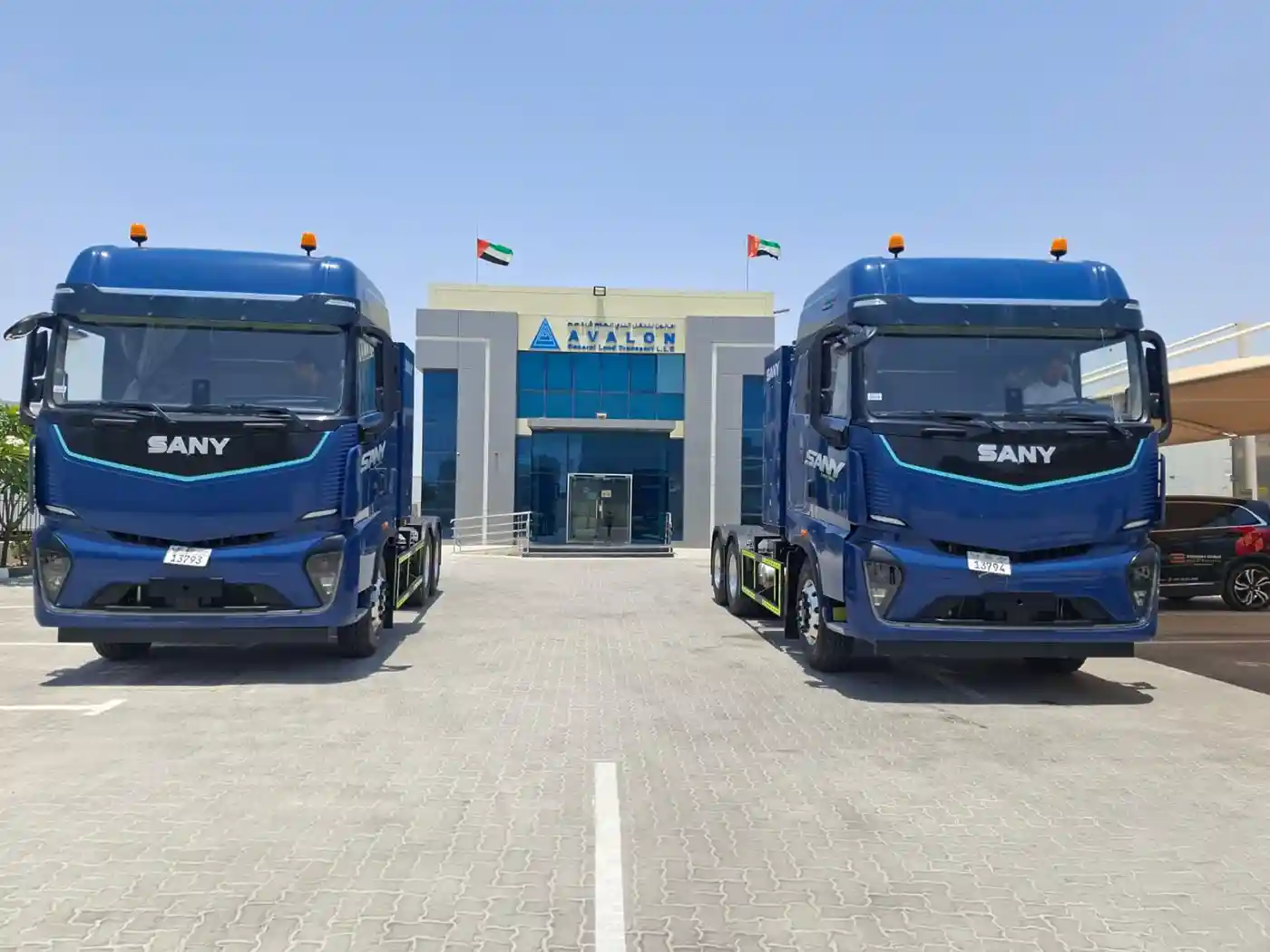 Avalon Adds SANY Electric Heavy-Duty Trucks To UAE Fleet