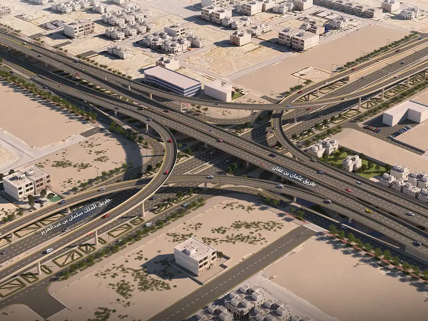 Riyadh Starts Major Upgrade Of Othman Bin Affan–King Salman Road Corridor