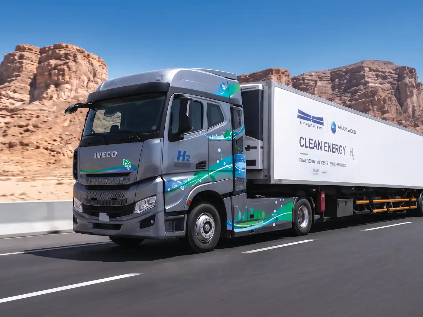 Saudi Arabia Launches First Hydrogen-Powered Autonomous Heavy Truck
