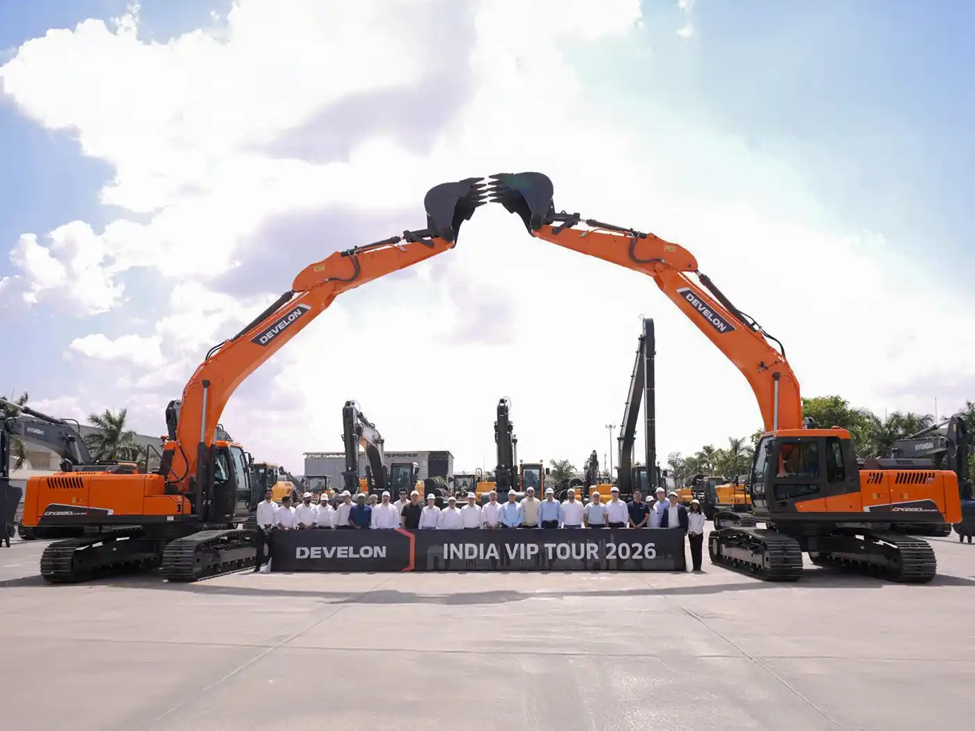 Develon Targets Middle East And Africa With New 20-Tonne Excavator