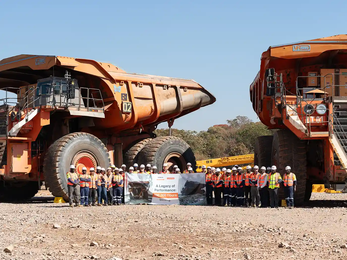 Hitachi Rigid Dump Trucks Surpass 100,000 Operating Hours At Zambia Copper Mine