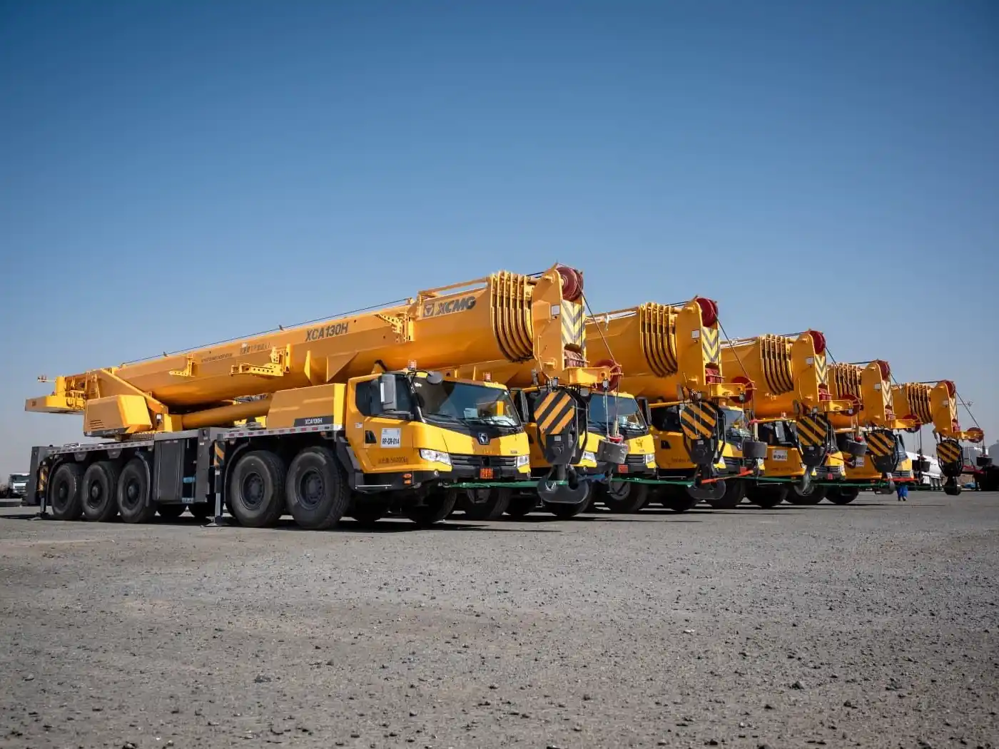 Marat National Adds Five 130-Tonne XCMG Cranes To Kuwait Fleet