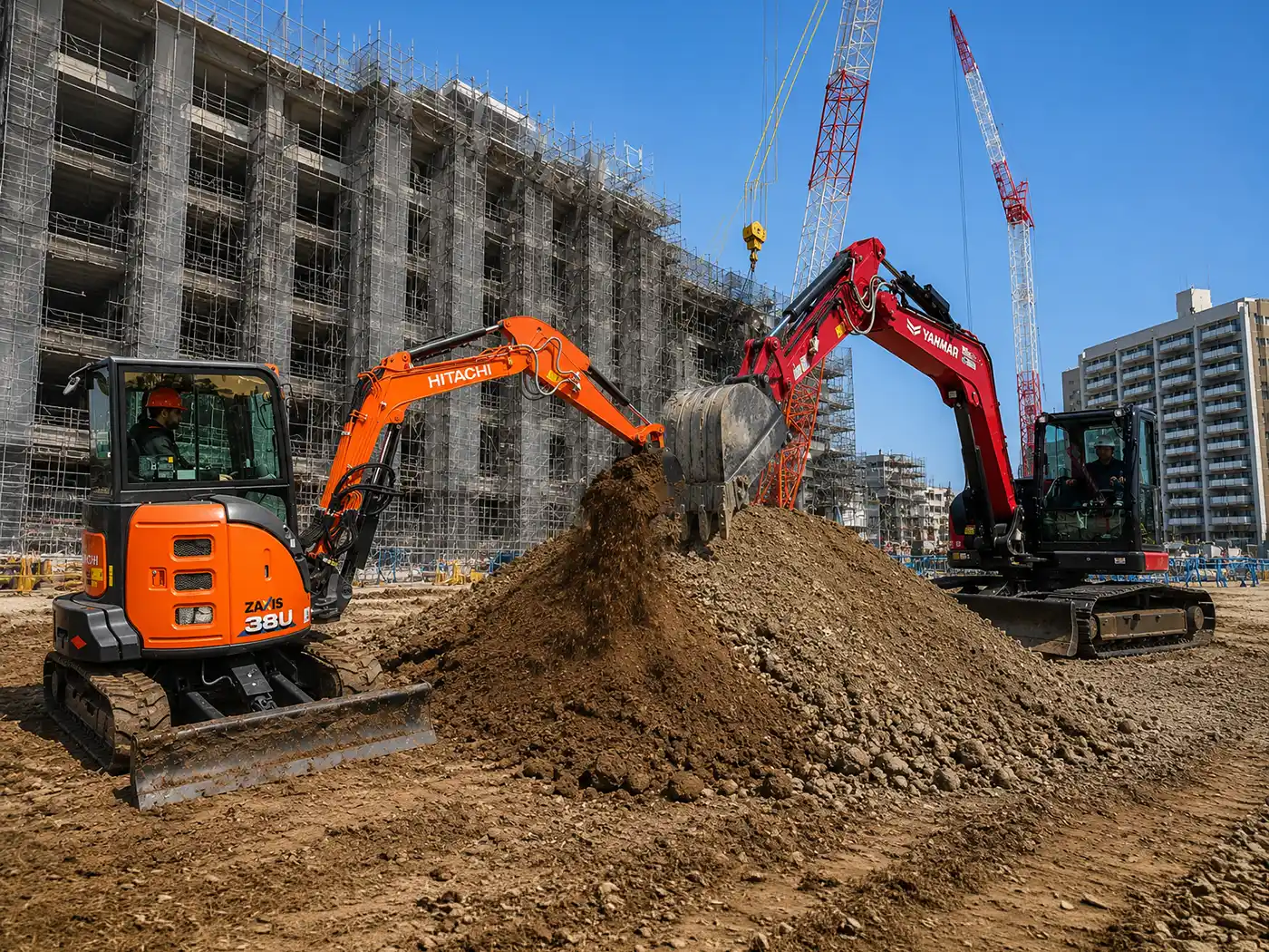 Hitachi And Yanmar Join Forces On Compact Equipment