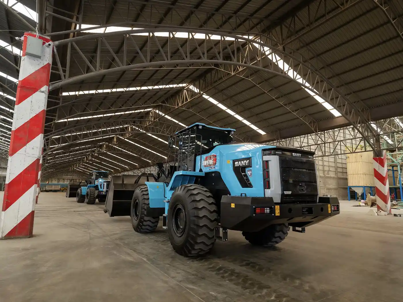 SANY Delivers 40 Electric Wheel Loaders To Major Thai Rice Mill