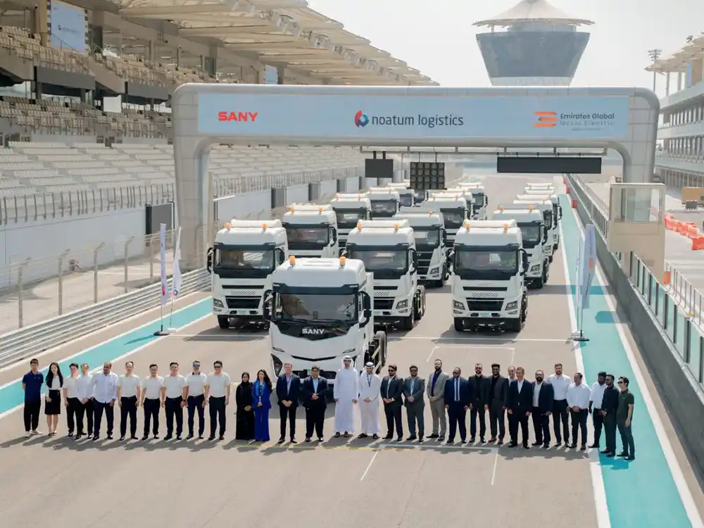 Noatum Logistics Adds 110 SANY Units To Middle East Fleet