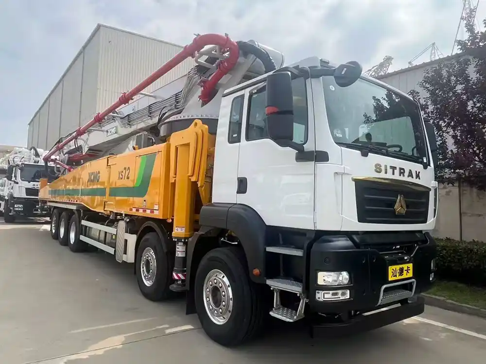 Best Machines Secures XCMG XS72 Concrete Pump Order For Iraq