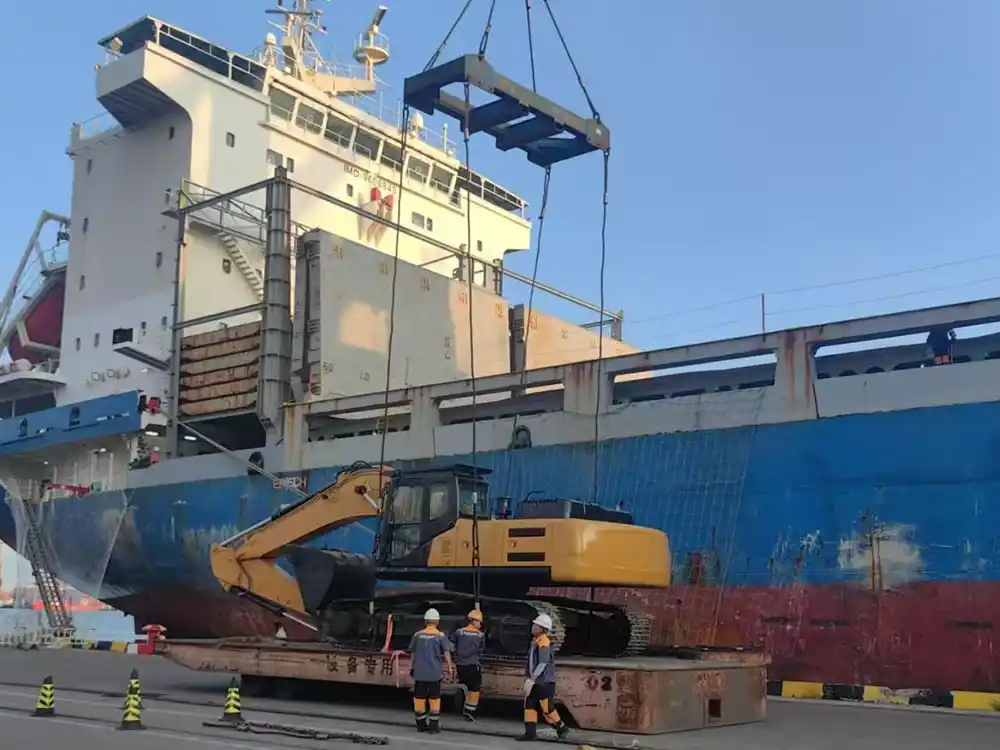 Transport transfrontalier d’ÉQUIPEMENT MINIER — Bruhat Logistics