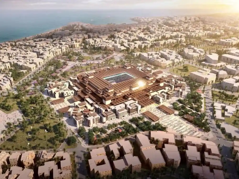 Construction Advances On 46,000-Seat Jeddah Central Stadium