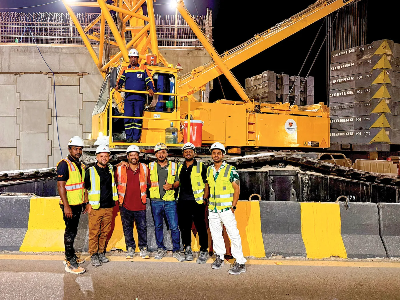 Johnson Arabia Completes Complex Lift For Al Faya–Saih Shuaib Road Upgrade