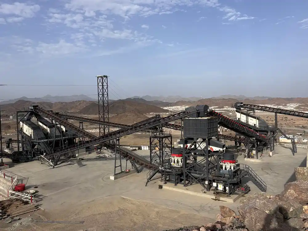 Terex MPS Commissions 800 TPH Plant In Saudi Arabia