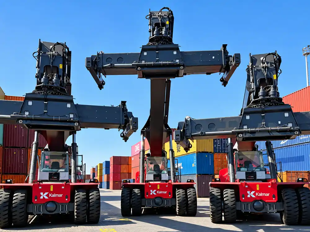 Ghana Receives Three Kalmar Reachstackers As Port Equipment Demand Grows