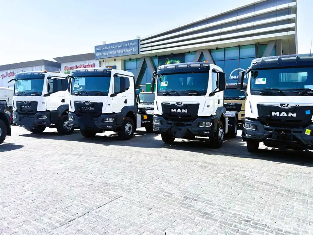 Al Ahlia Heavy Vehicles Delivers MAN TGS 22.440 Trucks In Kuwait