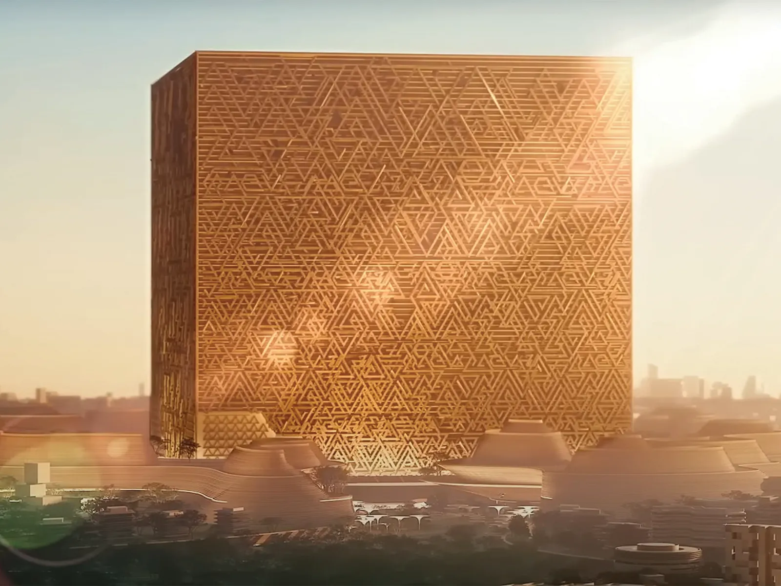 New Murabba Partners with Falcon’s Creative for Mukaab Project