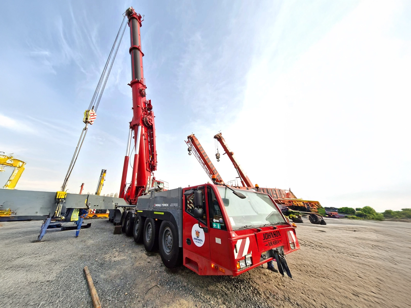 Johnson Arabia étend ses capacités de transport lourd avec l'ajout d'une nouvelle flotte