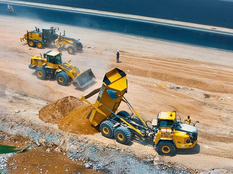 Komatsu stimule le développement de ses infrastructures à Bassorah