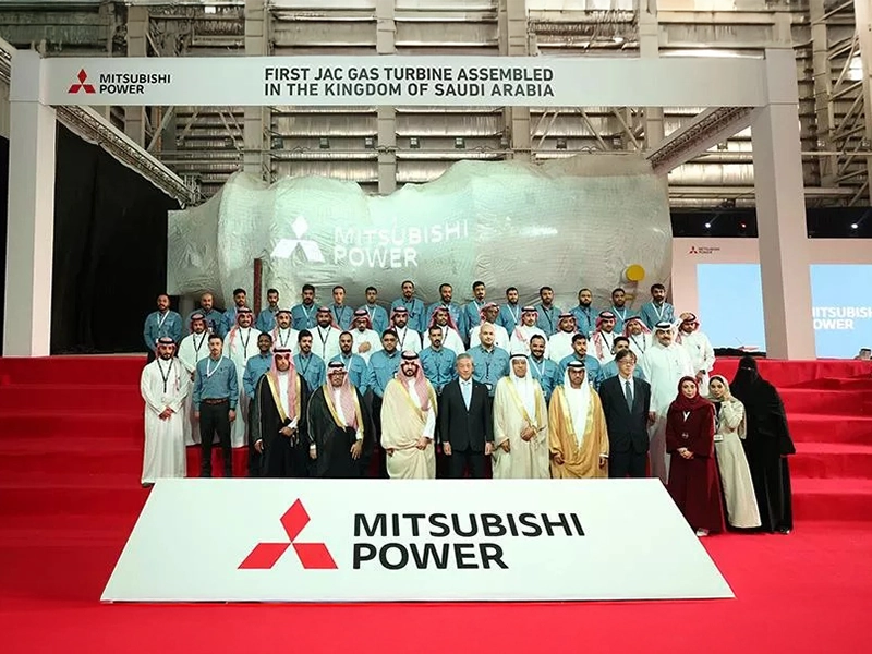 Mitsubishi Power Completes JAC Gas Turbine Assembly In Saudi Arabia