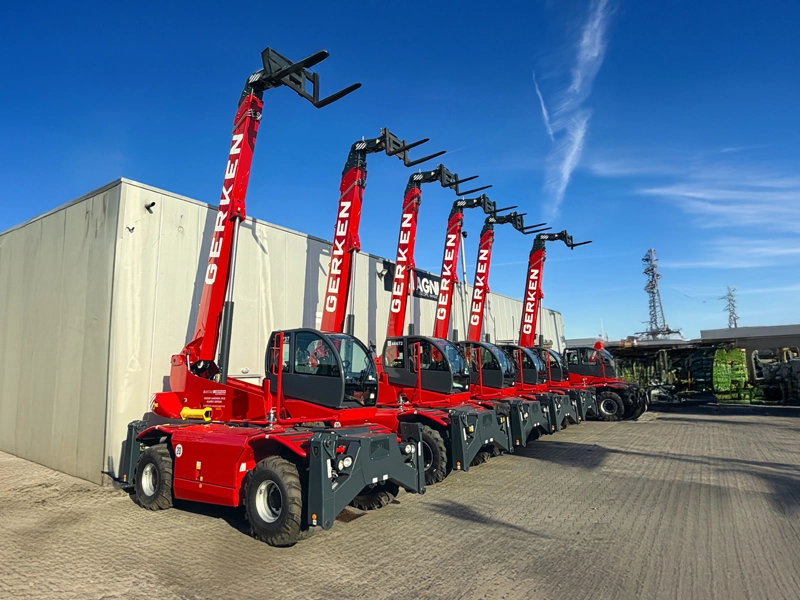 Gerken Purchases Over 56 Magni TH Telehandlers