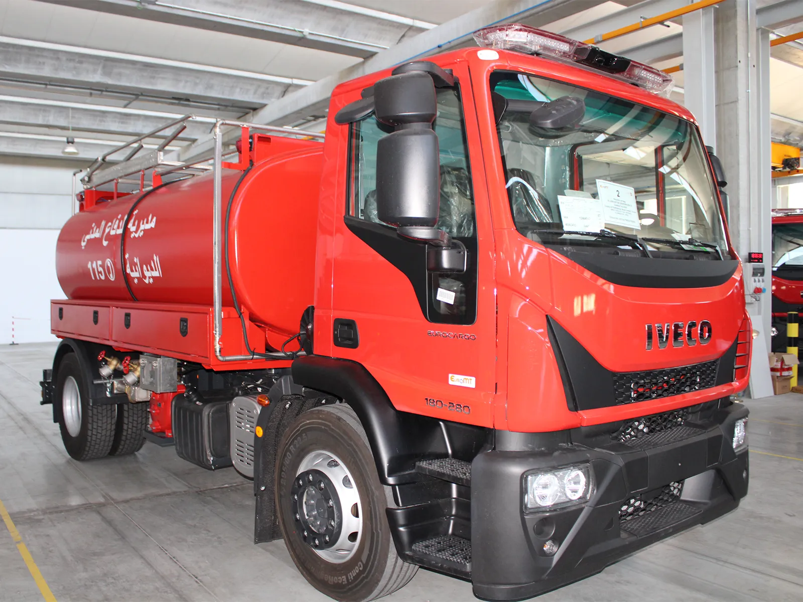 IVECO And MTT Supply 20 Eurocargo Units To The Directorate Of Civil Defense In Iraq