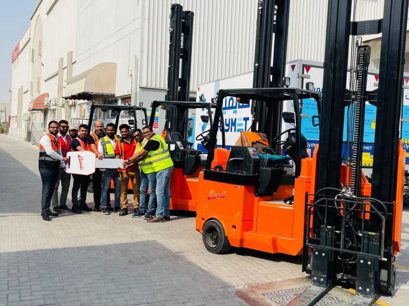 UMHE Supplies Bendi Forklifts To Nikai Group