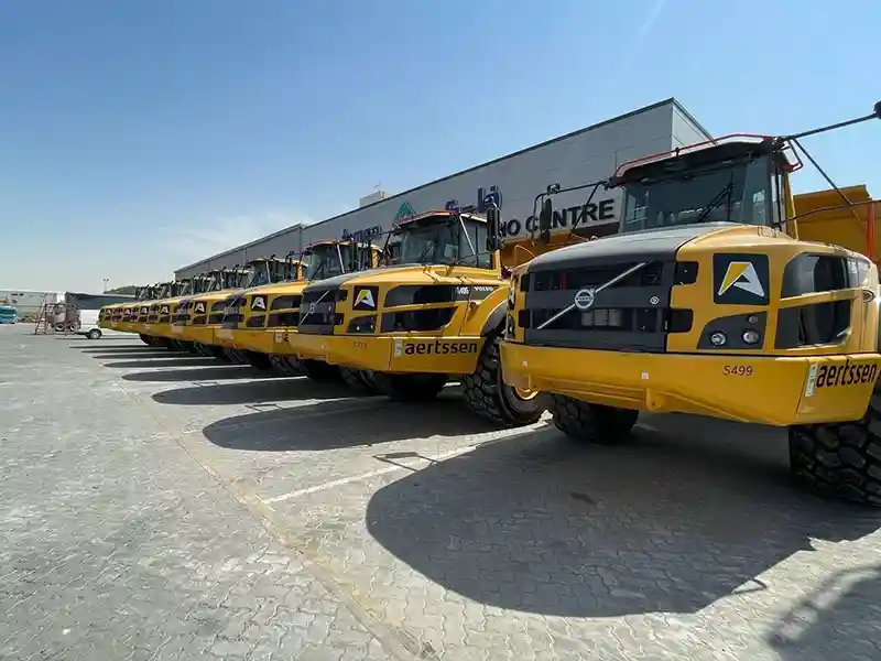 ايرتسين تطلب وحدات فولفو A40G