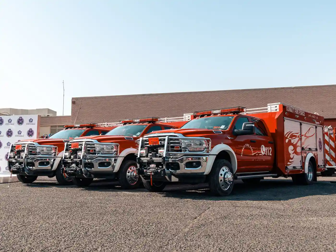 Kuwait Fire Force Expands Fleet With RAM 5500 Trucks