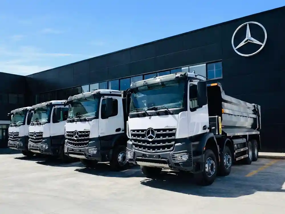 SMI Receives Mercedes-Benz Arocs Trucks From Auto Nejma