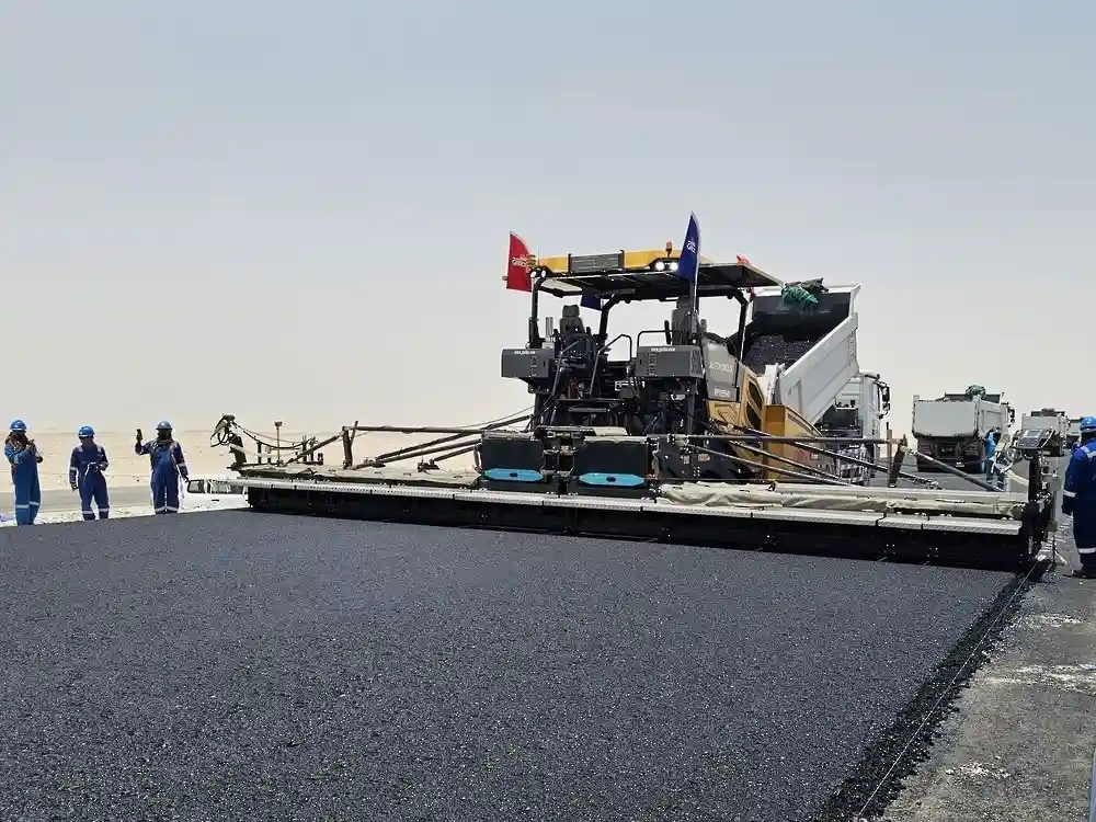 Oman Launches First AI-Powered Asphalt Paving Technology