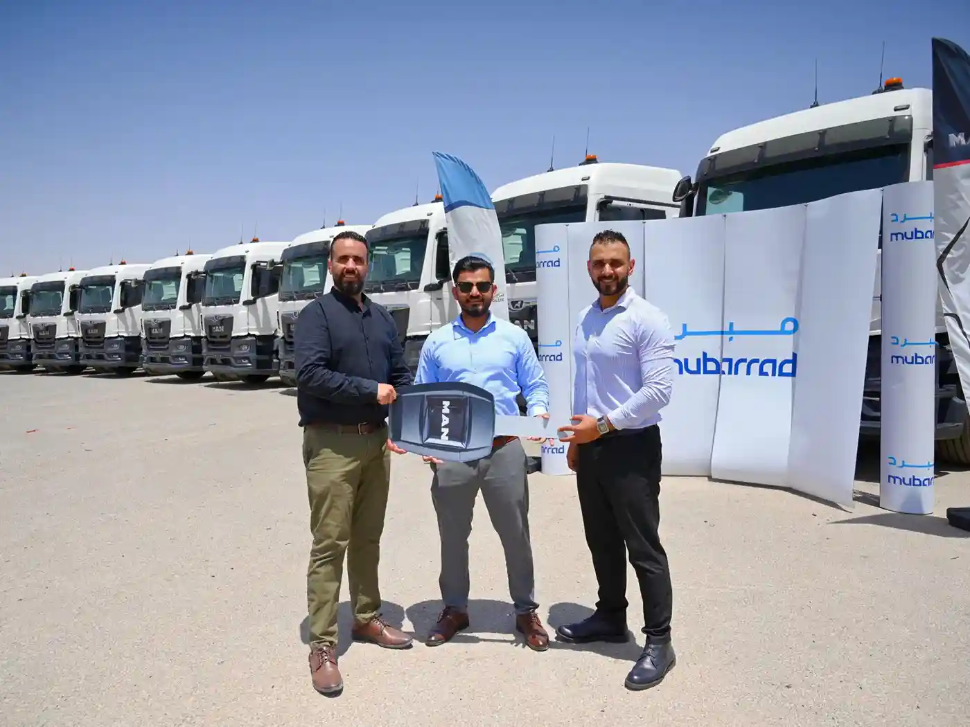Mubarrad Expands Saudi Fleet With 90 MAN TGS Trucks