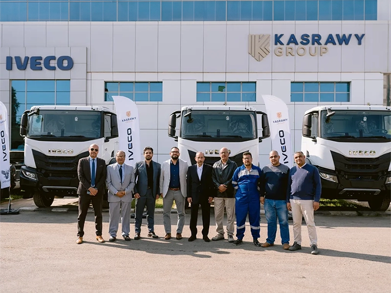 IVECO And Armada Egypt Co. Deliver 20 IVECO T-Way Units To Cemex In Egypt