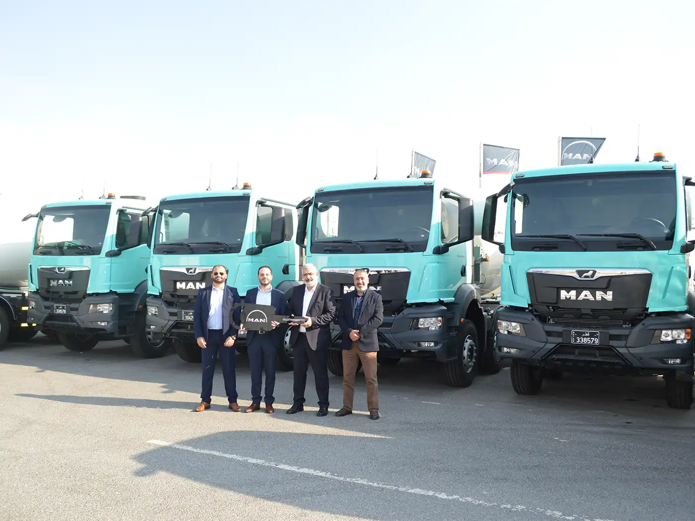 Aamal Readymix Adds MAN TGS Trucks To Qatar Fleet