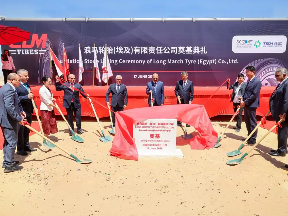 Long March Tyre Breaks Ground On $190 Million Egypt Plant