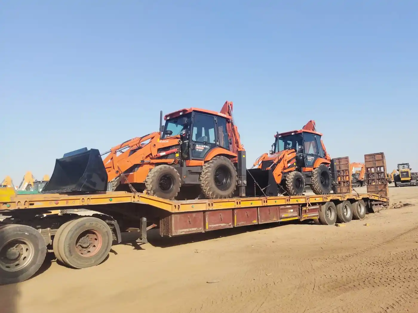 ATEC Delivers Hitachi Backhoe Loaders In Saudi Arabia’s Western Region