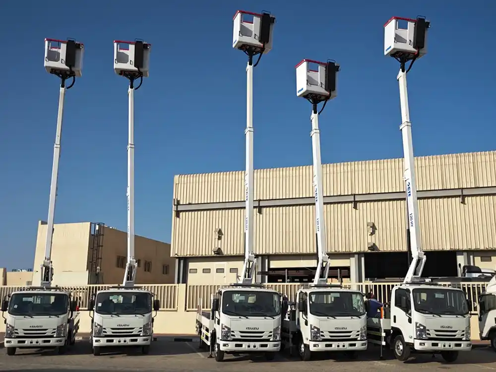 Iraq Purchases 50 CTE Truck-Mounted Platforms