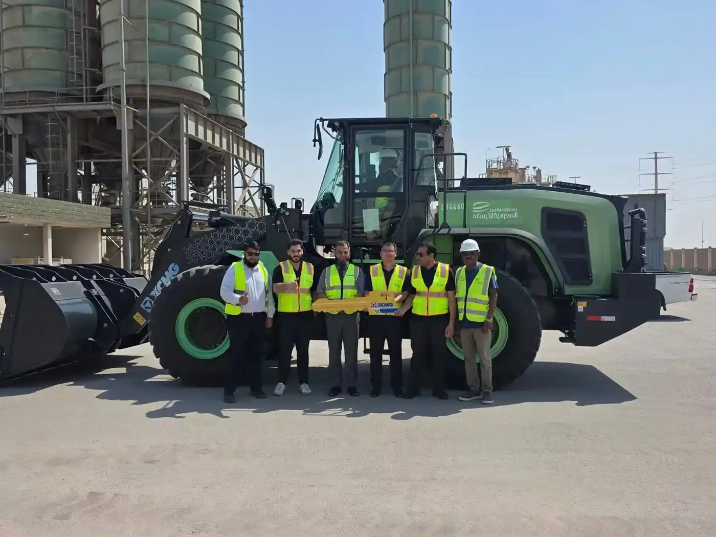 Saudi Readymix Deploys Saudi Arabia's First Battery-Electric Wheel Loader