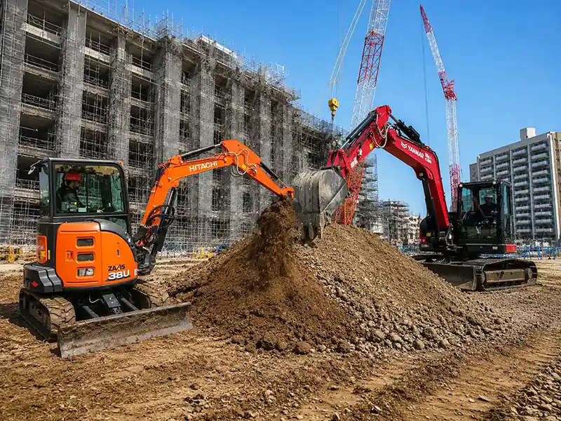 Hitachi And Yanmar Join Forces On Compact Equipment